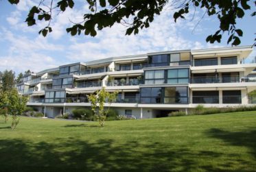 ATTIQUE VUE LAC DE STANDING A LUTRY