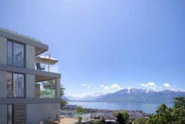 Appartement de 4.5 pièces avec vue plongeante sur le lac et les Alpes