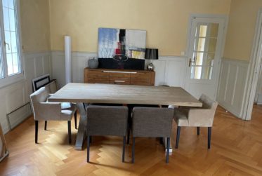 TRES BELLE PROPRIETE 9 PIECES AU PETIT SACONNEX AVEC GRAND JARDIN ET AU CALME